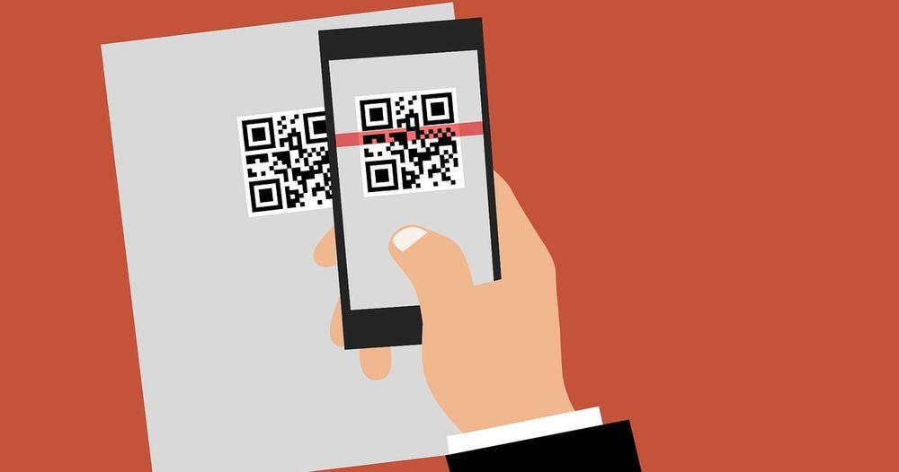 Using your mobile to scan QR code